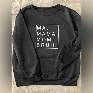 SHEIN polyester crewneck